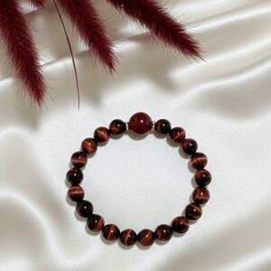 Red Tiger Eye/Carnelian Bracelet
